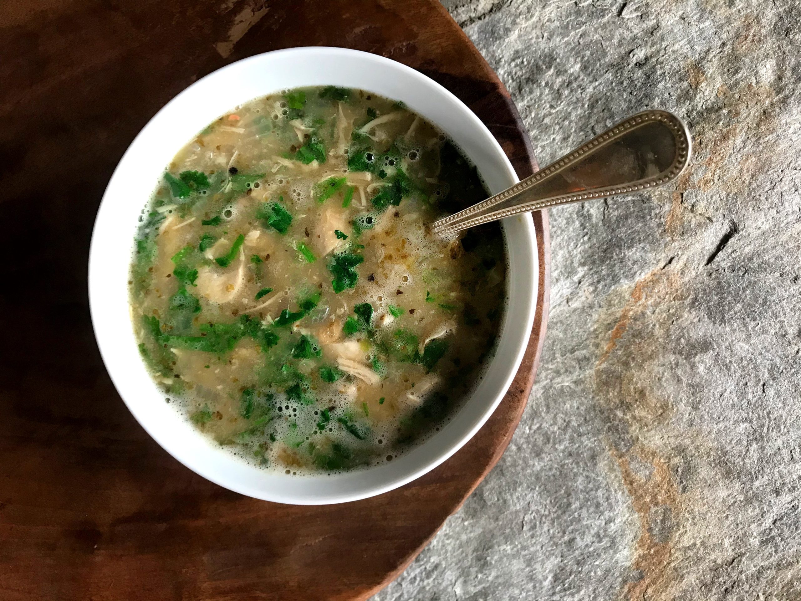 Healthy White Chicken Chili - Nourished By Nutrition