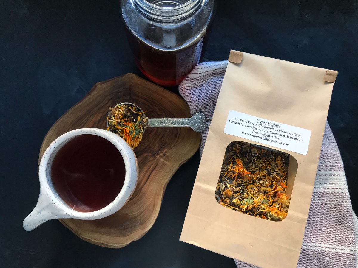 Yeast Fighting Tea Nourished Blessings